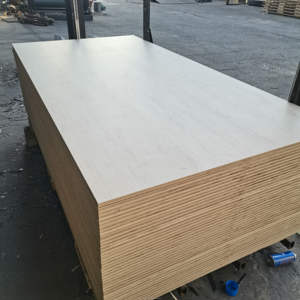 Европейский дизайн, белый меламин, ламинированный 18 мм, африканский рынок E1, водонепроницаемая фанера для морского использования, шкафы для гостиной, тополь E0 - Product Image 3