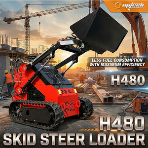 Бесплатная доставка: мини-погрузчик с бортовым поворотом, строительная техника, мини-погрузчик с двигателем Kubota (EPA), дизельный мини-погрузчик с бортовым поворотом - Product Image 5