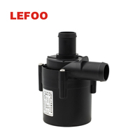 Pompe à eau solaire submersible LEFOO 12V 24V DC 60L/min 9m de hauteur de refoulement, haute efficacité, pour fontaine, bassin, petite circulation d'eau