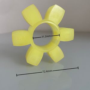 Approvisionnement d'usine : Blocs de couplage en polyuréthane HRC90 série HRC, type Martin, avec roues hexagonales et motif fleur de prunier, en élastomère - Product Image 1