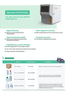 BHA-5000 Vet <strong>5</strong> Diff (<strong>5</strong> <strong>part</strong>) Automated Blood Test Medical <strong>CBC</strong> <strong>Machine</strong> Hematology Analyzer <strong>Price</strong> for Pet Animal - Product Image 5