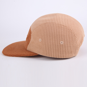 Gorro de Campamento Personalizado de Alta Calidad, Sin Estructura, de 5 Paneles, con Visera de Gamuza, Gorro de Campamento para <span class=keywords><strong>Hombre</strong></span>, Gorra de Campamento de Pana - Product Image 3