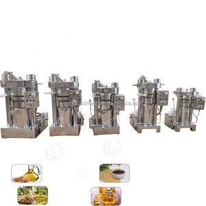 Machine de traitement de pressage d'huile hydraulique Machine de pressage d'huile d'olive Machine d'extraction d'huile d'amande de sésame - Product Image 5