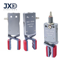 Pince pneumatique MINI-NC à expansion interne et externe avec capteur, mâchoire large pour l'automatisation des robots de moulage par injection