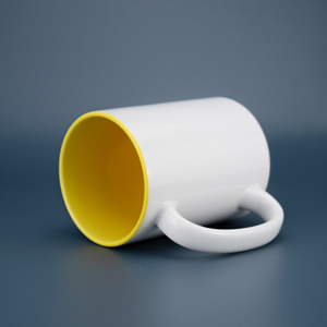 Personalizzato 15oz sublimazione in bianco in ceramica colore interno campo tazza tazza fai da te con il tuo LOGO <span class=keywords><strong>foto</strong></span> immagini rivestite regali stampati - Product Image 4