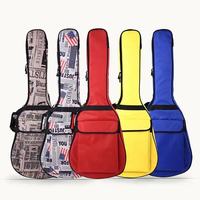 Housse de guitare pleine grandeur Aiersi rembourrée, étanche, portable, souple, accessoires pour instruments de musique, logo personnalisé OEM