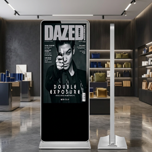 Pantalla publicitaria vertical táctil todo en uno Hiseeview de 75 pulgadas para interiores, kiosco digital interactivo para centros comerciales - Product Image 4