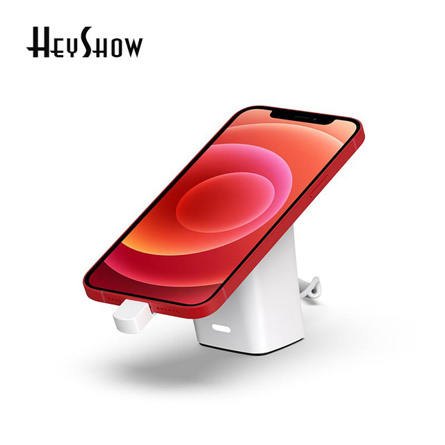 Cell Phone Security Burglar Alarm Holder Mobile Phone Phone Anti Theft Alarm Display Stand for Retail Shops