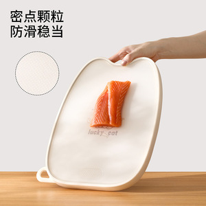 FaSoLa Cartoon Cutting Board Double-sided Stainless Steel Food Grade Kitchen Fruit Chopping Block Medium Size - Product Image 3