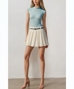 Top professionale di alta qualità ODM & OEM da <span class=keywords><strong>donna</strong></span> estate senza maniche in <span class=keywords><strong>seta</strong></span> di ghiaccio lavorato a <span class=keywords><strong>maglia</strong></span> Slim Fit <span class=keywords><strong>maglia</strong></span> sottile da <span class=keywords><strong>donna</strong></span> - Product Image 1