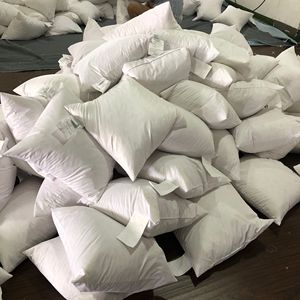 <span class=keywords><strong>Oreiller</strong></span> d'insertion de plumes de canard personnalisé en usine Inserts de coussin 18x18 pouces avec housse en coton - Product Image 6