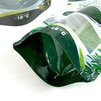 Sachet d'emballage pour thé en PE recyclable, écologique, avec fenêtre transparente, pour thé en vrac de qualité supérieure