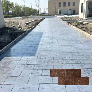 Dalles de pavés en <span class=keywords><strong>béton</strong></span> estampé pour allées extérieures, patios, voies d'accès, avec texture de pierre, emboîtables, pour aménagement paysager de jardin - Product Image 4