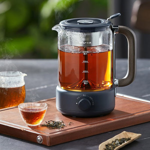 Hervidor eléctrico de vidrio Little Bear Tea Maker de 1.2L con apagado automático para uso en el hogar y la oficina - Product Image 1