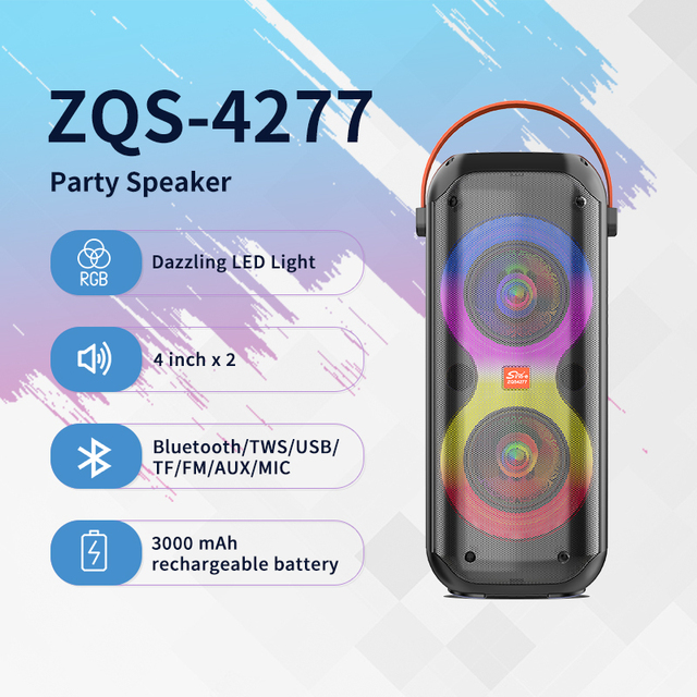 Hot Sell 20W Bluetooth Portable Wireless Outdoor Speaker