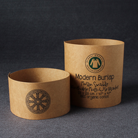 Personnalisé en gros imprimé LOGO chaussettes étiquette étiquette volante manchon ruban de papier emballage de carte papier kraft épais scellage de taille