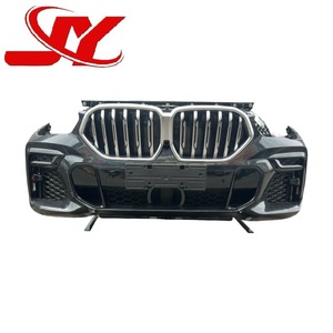 Pour <span class=keywords><strong>BMW</strong></span> <span class=keywords><strong>X6</strong></span> G06 2020-2024 Ensemble complet de la partie avant du véhicule Pare-chocs avant d'origine avec support de radiateur, calandre et ventilateur de refroidissement - Product Image 2