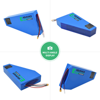 Pack de batteries triangle pour vélo électrique 48V 52V 72V, 13ah, 15ah, 17,5 ah, 20ah, pour kit de conversion ebike