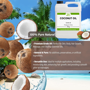 Wholesale 100% Natural <strong>Coconut</strong> <strong>Oil</strong> Cold Pressed Organic Pure Carrier <strong>Oil</strong> MCT <strong>Oil</strong> for Body Skin Hair Care - Product Image 2