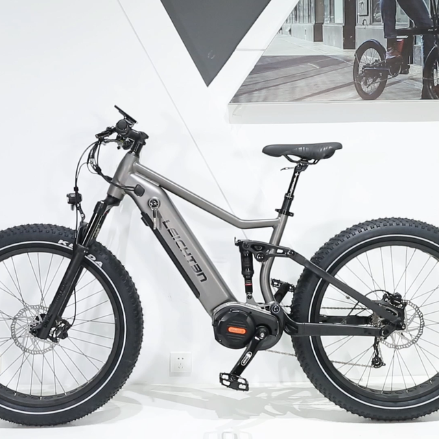 High Quality Full Suspension 1000W Mountain Electric Bike 48V E Bike 500W