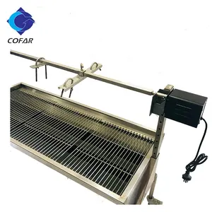 थूक भुनने Rotisserie BBQ grills बरस रही के साथ मोटर