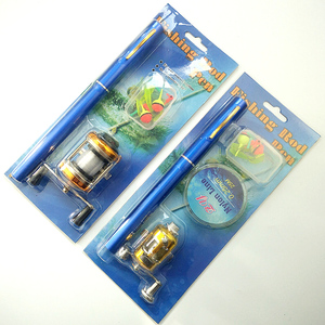 Mini Portable <strong>Pen</strong> Type <strong>Fishing</strong> <strong>Rod</strong> Aluminum Alloy Telescopic <strong>Fishing</strong> Pole Pocket Size <strong>Rod</strong> Outdoor <strong>Fishing</strong> Tackle with Reel Set - Product Image 6