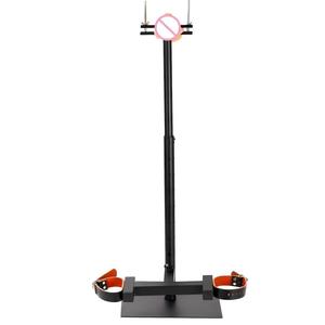 BANSEY Support de Contrainte Masculin Robuste en Acier au Carbone, Rack de Bondage Scrotal, Fesselstuhl, Panca, Outils Sexuels pour la Fessée - Product Image 3