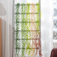 Guirlande murale artificielle en saule pour intérieur et extérieur avec feuilles artificielles, longueur 100-200 cm, pour la décoration de cérémonie de mariage