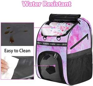 Sac à dos de football pour jeunes, imperméable, pour garçons et filles, avec compartiment et support pour ballon, échantillon gratuit - Product Image 4