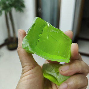 Kryptonite Light #B1301 Color Uncut Nanosital Raw Material Synthetic Nano Gemstone Rough <b>Stone</b> For Loose <b>Gems</b> Making - Product Image 4