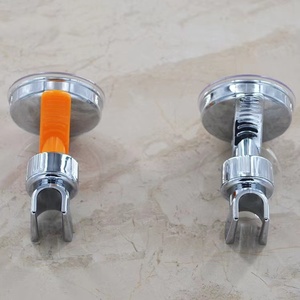 Support <span class=keywords><strong>de</strong></span> <span class=keywords><strong>douche</strong></span> mural réglable en plastique à <span class=keywords><strong>ventouse</strong></span> puissante, sans perçage, pour <span class=keywords><strong>pommeau</strong></span> <span class=keywords><strong>de</strong></span> <span class=keywords><strong>douche</strong></span> durable - Product Image 4