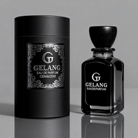 Nouvelle arrivée, flacon de parfum de luxe 30 ml, flacon de parfum carré personnalisé en verre 50 ml 100 ml, flacon de parfum vide avec emballage boîte