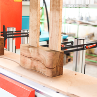 Machine de fraisage CNC pour pièces de meubles, machine de fraisage CNC à 4 broches pour la fabrication de cadres de table en bois
