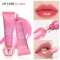 Bálsamo Labial Mineral de Larga Duración con Nutrientes Naturales y Logotipo Personalizado al por Mayor, Gel Labial Voluminizador Líquido para Mujer