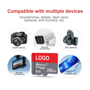 Cartes mémoire TF personnalisées en gros d'usine avec logo, 64 Go/128 Go/256 Go/512 Go/1 To, carte <span class=keywords><strong>SD</strong></span> C10/U3 pour téléphones portables/haut-parleurs - Product Image 3