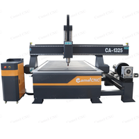 CA1325 rotatif 4aisx 4x8 Table CNC bois Machine routeur pour meubles de porte à bois