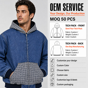 Chaqueta Bomber Unisex con Revestimiento de Camuflaje, Formal, Impermeable y Resistente al Viento, con Cierre Frontal de Cremallera, Puños Acanalados y Bolsillo en Contraste - Product Image 1