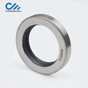 Joint d'étanchéité à l'huile PTFE 45*65*10 avec logement en acier inoxydable, simple/double lèvre, pour compresseur d'air à vis, pièces de rechange, marque Ceimin - Product Image 1