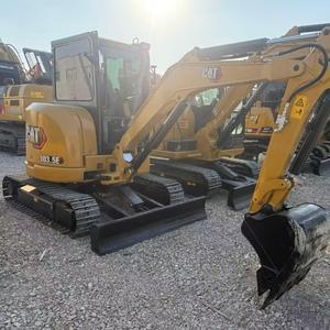 Mini-excavatrice d'occasion CAT303.5E, petite machinerie CAT 303.5 d'origine pour la culture agricole et la rénovation de jardins, compétitive - Product Image 2