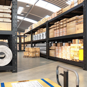 Système de rayonnage de stockage d'entrepôt en acier à palettes sélectives réglables, structure de rayonnage, étagère, rayonnage industriel sans boulons - Product Image 4