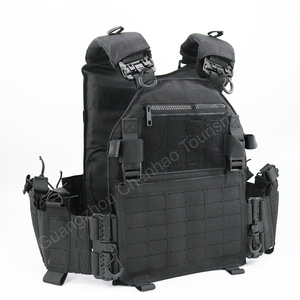 Gilet tattico a sgancio rapido gilet con peso mimetico per abbigliamento tattico da uomo per allenamento all'aperto da caccia - Product Image 4