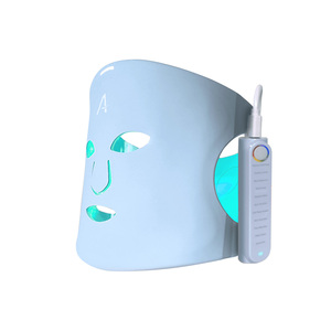 도매 휴대용 유연한 7+1 <span class=keywords><strong>LED</strong></span> 실리콘 페이셜 마스크 11가지 모드 적외선 레드 블루 라이트 테라피 안티에이징 안티 여드름 CN 플러그 - Product Image 6