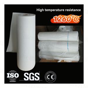 Không dễ cháy vật liệu sợi gốm bông chống cháy sợi thủy tinh gốm giấy - Product Image 3