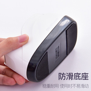 Deli Tape Dispenser 123x57x65mm Plastic With Stainless Steel Cutter For Office And Home Use - Product Image 2