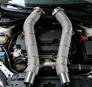 Tubo de Escape de Alto Rendimiento con Protección Térmica para Ferrari F360 Challenge Stradale 3.6L SS304, Tubo de Escape de Carreras de Alto Flujo <span class=keywords><strong>2005</strong></span> - Product Image 1
