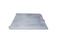 Plaque de refroidissement liquide en aluminium pour grandes machines, plaque de refroidissement à eau personnalisée