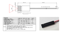 Ismartlaser nouvel équipement haute sécurité 635nm 10mW module de nivellement laser à ligne droite DC3V aluminium et 1 an de garantie