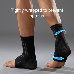 SHIWEI-3072#Factory Price Fitness Foot Compression Sleeve Sport Safety Nylon <strong>Ankle</strong> <strong>Support</strong> for Basketball <strong>Ankle</strong> Brace - Product Image 5