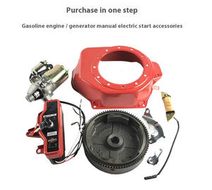 2kw-8kw מלא סט בנזין מחולל אביזרים 168f170f ידנית מנגנון הפעלה מכונות מנוע באיכות גבוהה - Product Image 2