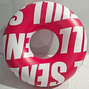 कस्टम लोगो Inflatable पीवीसी तैरना ट्यूब ग्रीष्मकालीन समुद्र तट पूल फ्लोट आउटडोर वयस्क बच्चों तैरना अंगूठी के लिए पदोन्नति - Product Image 1